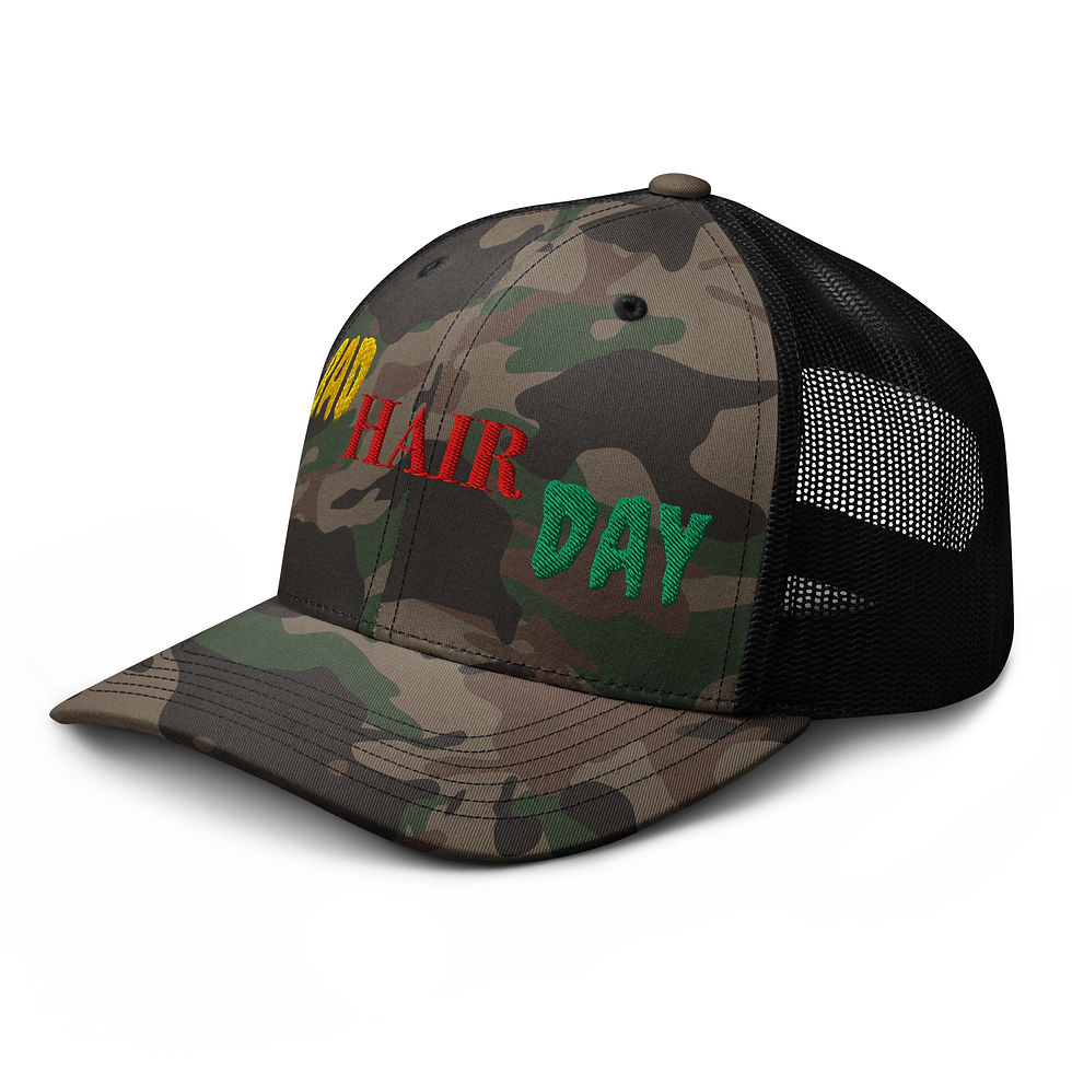 Thumbnail: Bad Hair Day Camouflage Trucker Hat