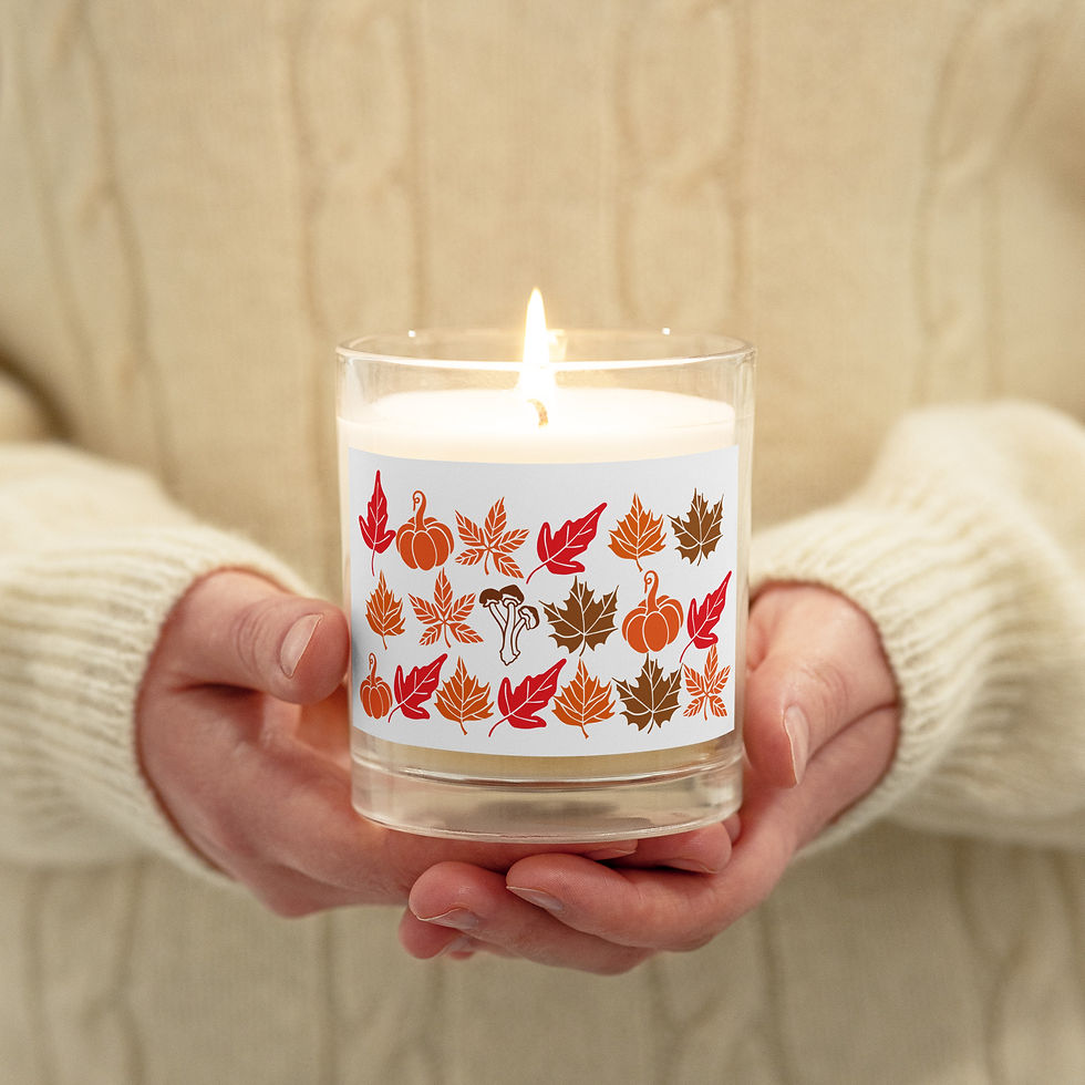 Fall Season Every Season Glass Jar Soy Wax Candle