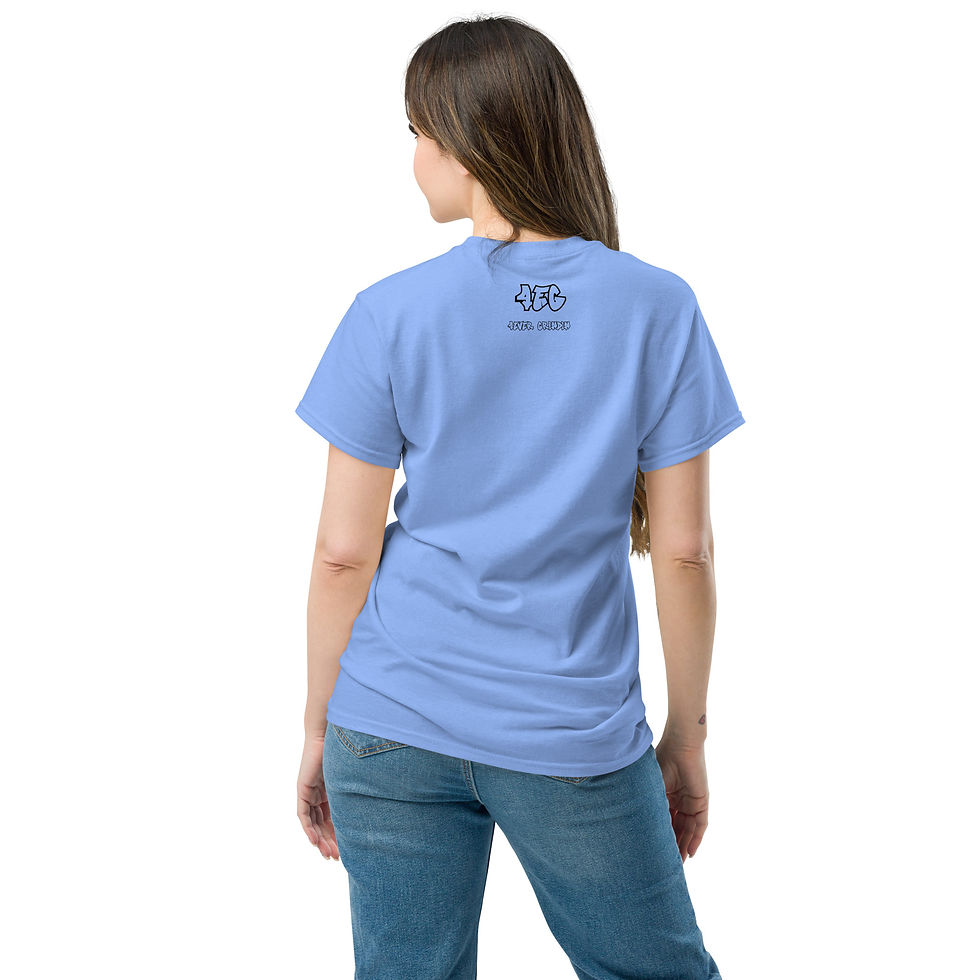 Thumbnail: Upside Down Dripping Smile Unisex Classic Tee