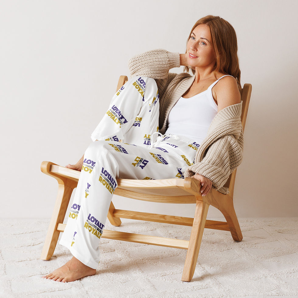 Thumbnail: Loyalty Over Royalty Women’s Pajama Pants