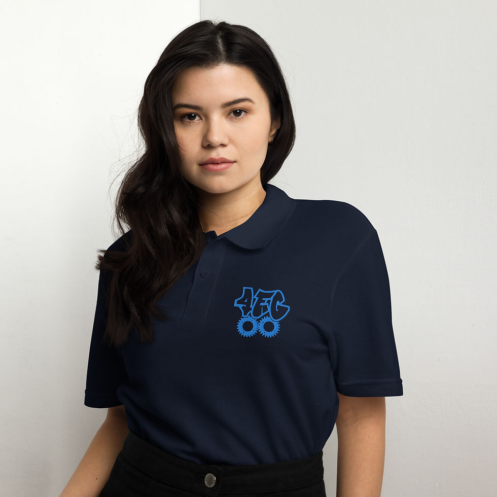 Thumbnail: 4EG Gears Unisex Pique Polo Shirt