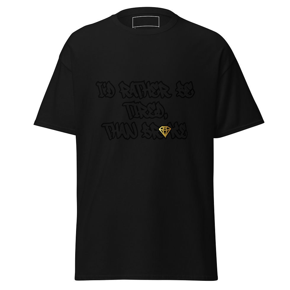 Thumbnail: I’d Rather Be Tired Than Broke Unisex Classic Tee