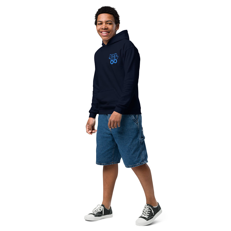 Thumbnail: 4EG Youth Heavy Blend Hoodie