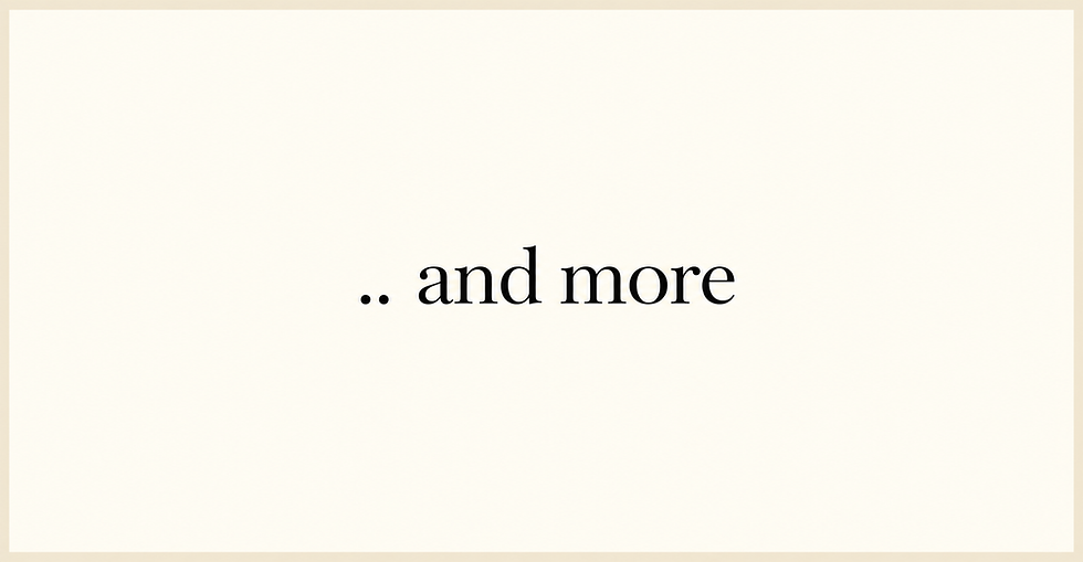 .. and more