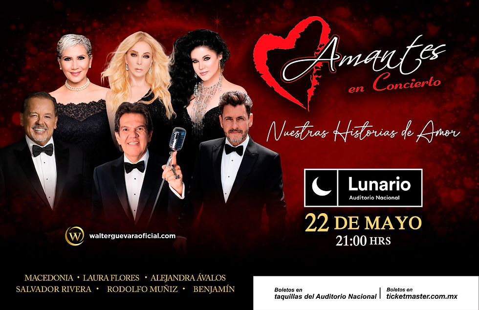 Amantes en Concierto - Lunario del Auditorio Nacional