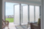 frosted glass doors