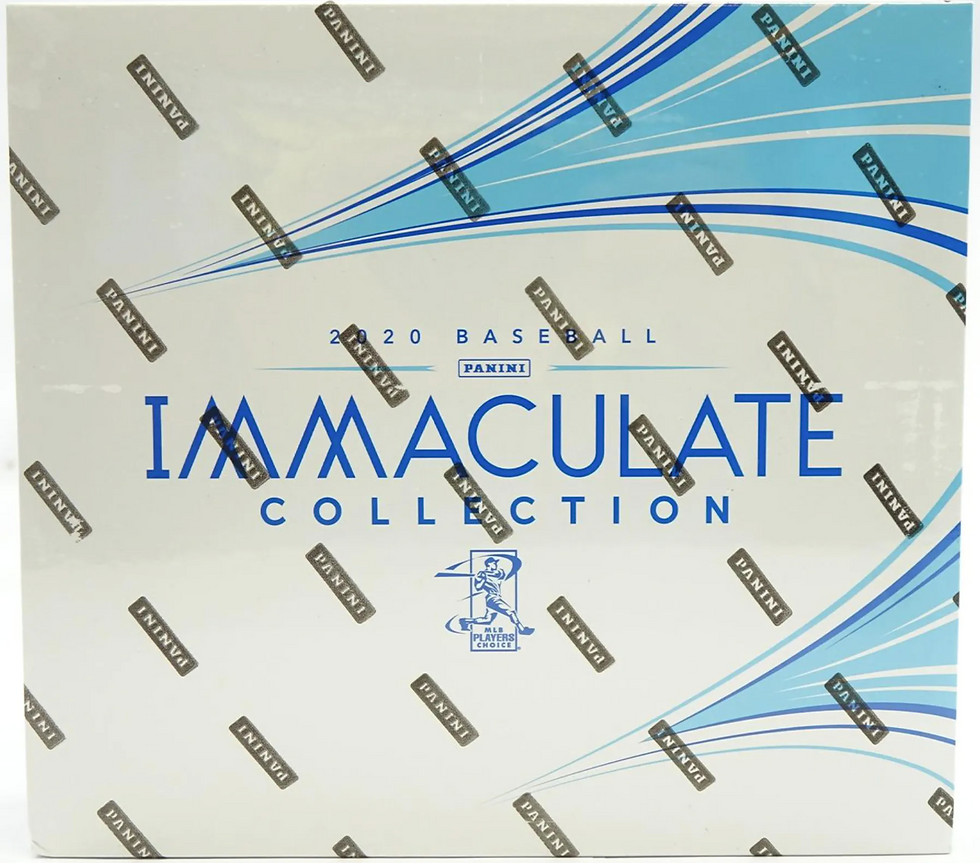 2020 Panini Immaculate Baseball Hobby Box
