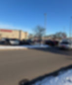 Police and ambulance on the scene following an officer-involved shooting in Brooklyn Center. Photo: Screen capture from Nekima Levy-Armstrong Facebook page