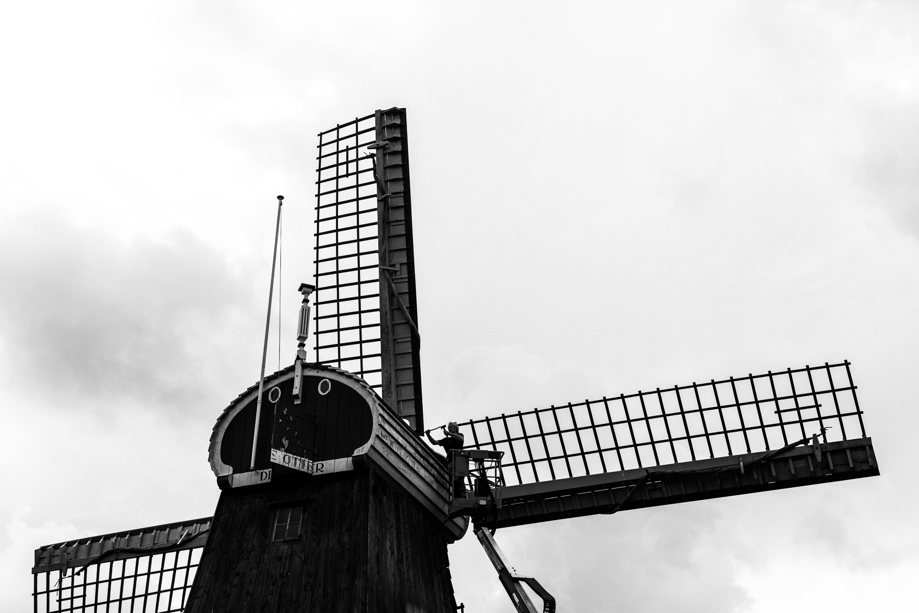 Gaagmolen De Otter Amsterdam oud-wes