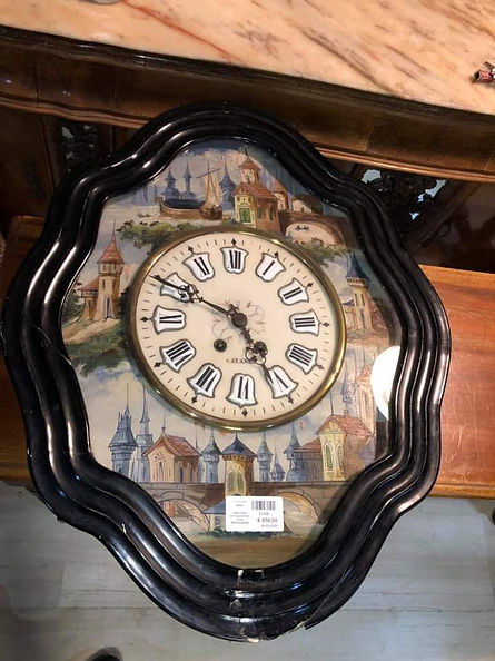 Orologio occhio di bue francese di fine '800