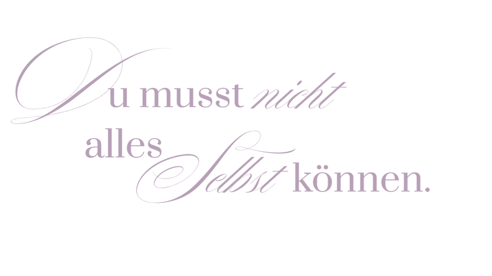 Schriftzug-Design3 und kreative Akzentgrafiken, gestaltet von Aurelia Niebler