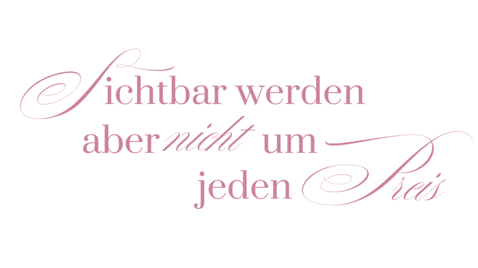 Schriftzug-Designs und kreative Akzentgrafiken, gestaltet von Aurelia Niebler