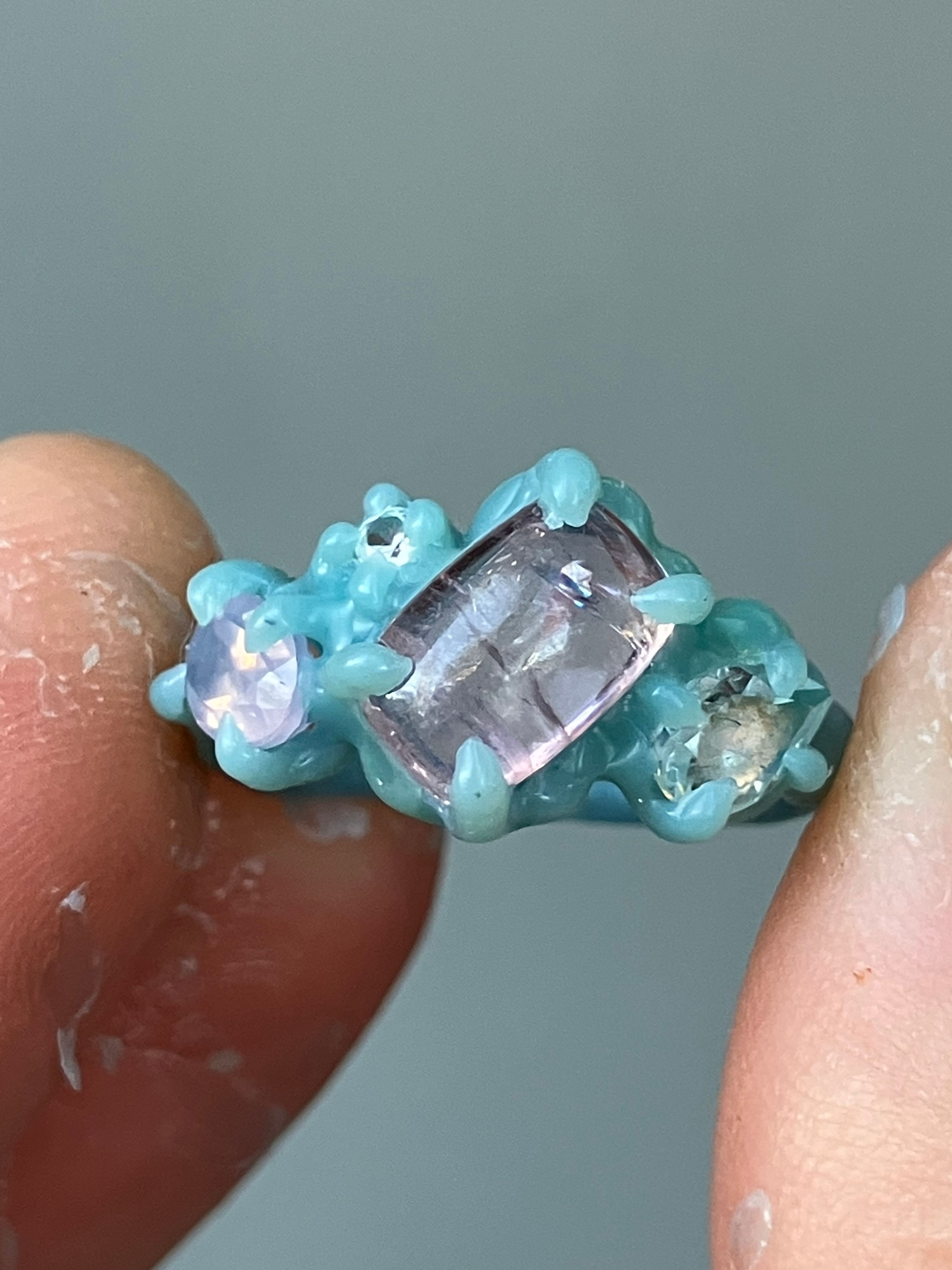 Candy floss ring