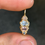 Thumbnail: Aquamarine stack pendant 