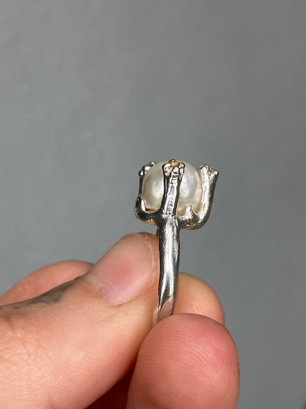 Thumbnail: Starry pearl ring 