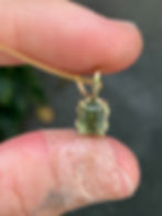 Thumbnail: Australian sapphire pendant gold 