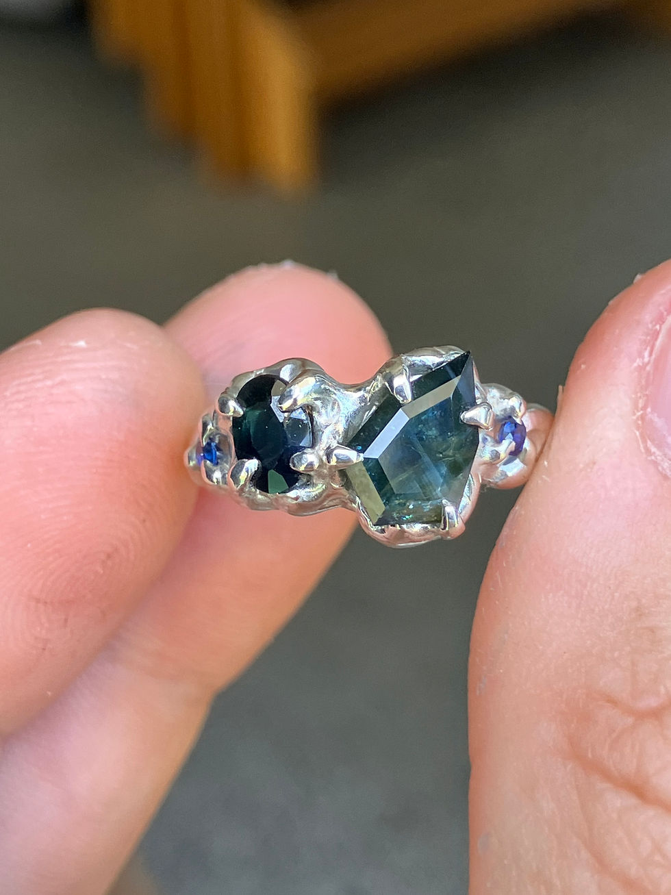 Thumbnail: Raven sapphire ring N1/2-O