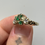 Thumbnail: Emerald sapphire ring L-L1/2