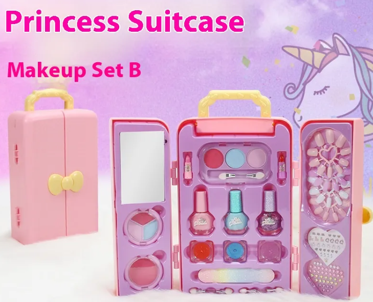 Thumbnail: Children's Creative Makeup Box Makeup Set Toys