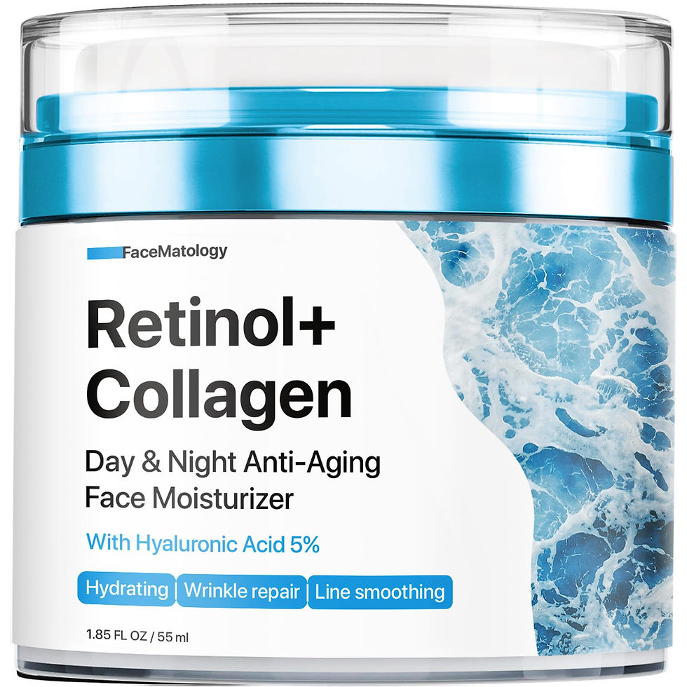 Thumbnail: Face Moisturizer Retinol Cream - Men and Women Day & Night Neck Décolleté with R