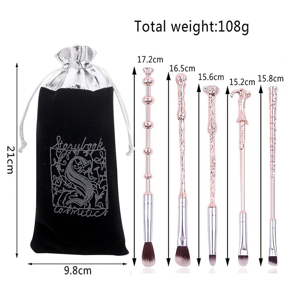 Thumbnail: 5-Piece Makeup Brush Set for Eye Makeup