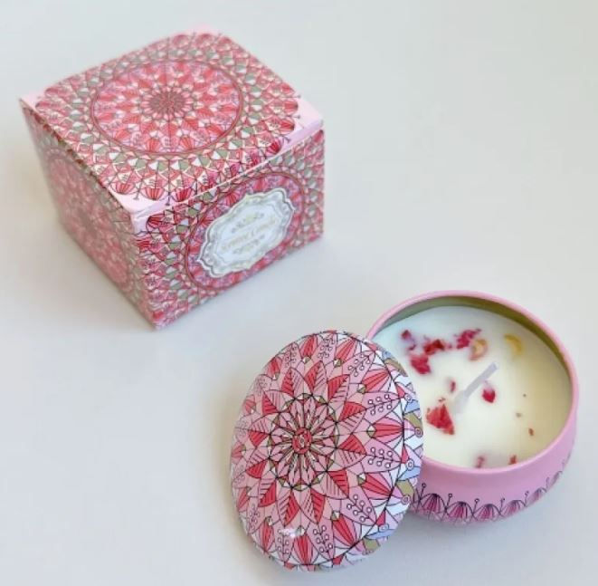 Thumbnail: Dried Flower Fragrance Candle Flower Fragrance Incense Candle