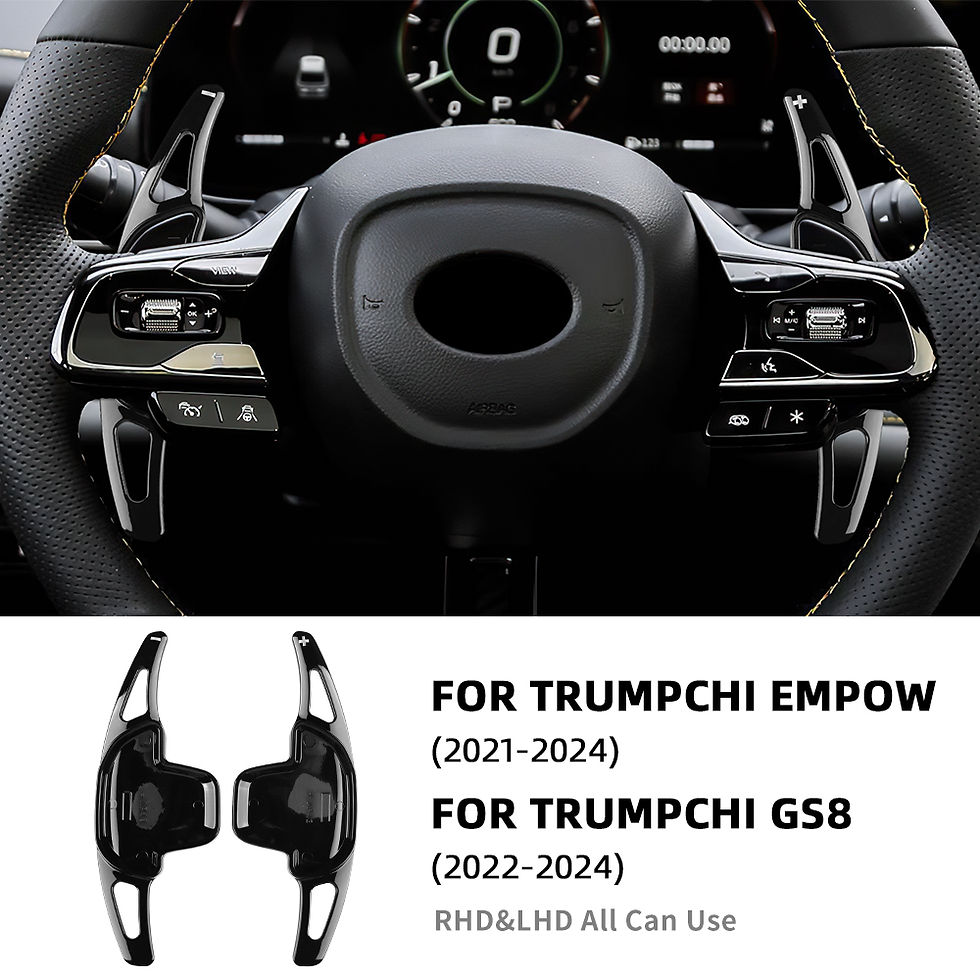 Thumbnail: Performance Steering Wheel Paddle Shifters for GAC Empow GS8 Carbon Fiber Style