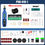 Thumbnail: Portable USB Rechargeable Cordless Rotary Tool Kit for Engraving, Polishing, Dr