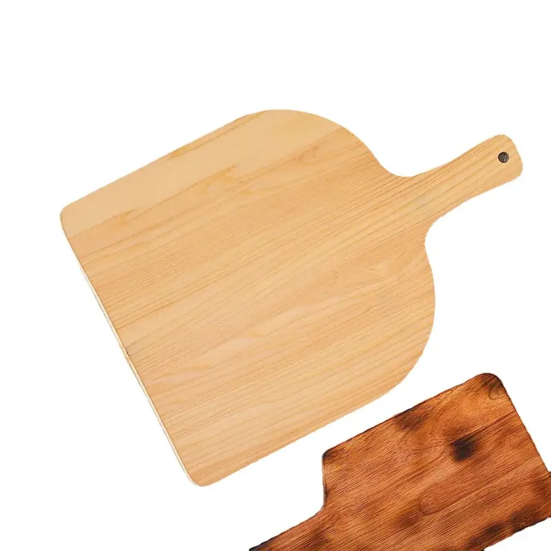 Thumbnail: Effortless Wooden Pizza Peel Shovel: Perfect Baking, Cake, Cheese Lifter Tool