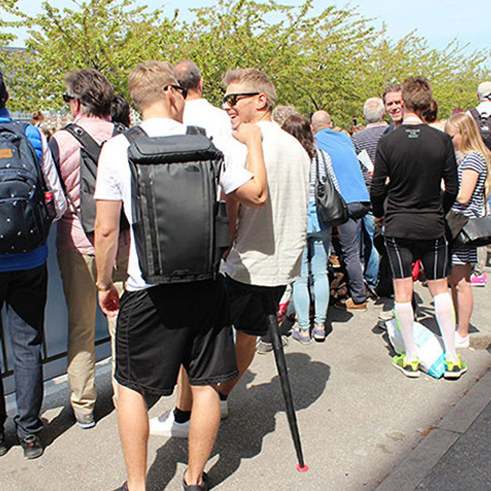 Thumbnail: Adjustable Portable Folding Telescopic High Chair Stool for Outdoor Travel