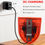 Thumbnail: Solar-Powered Motion Sensor Animal Repellent & Anti-Theft Alarm Siren Light