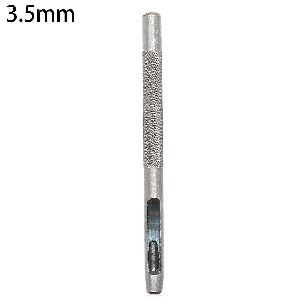 Thumbnail: Premium Carbon Steel Automatic Leather Belt Hole Puncher Tool Kit
