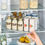 Thumbnail: ClearView 360° Rotating Refrigerator Organizer Tray Transparent Anti-Slip Stora