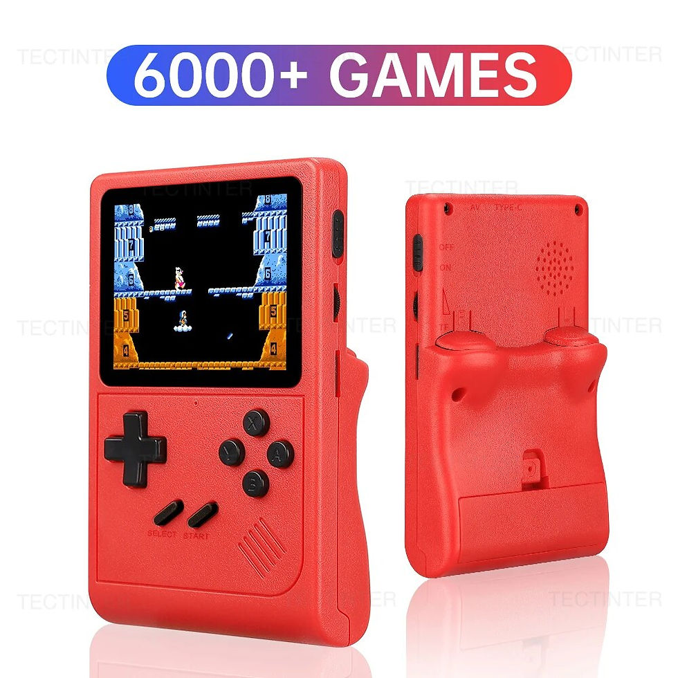 Thumbnail: GB300 Portable Retro Gaming Console: 3-inch Screen, 6000+ Classic Games