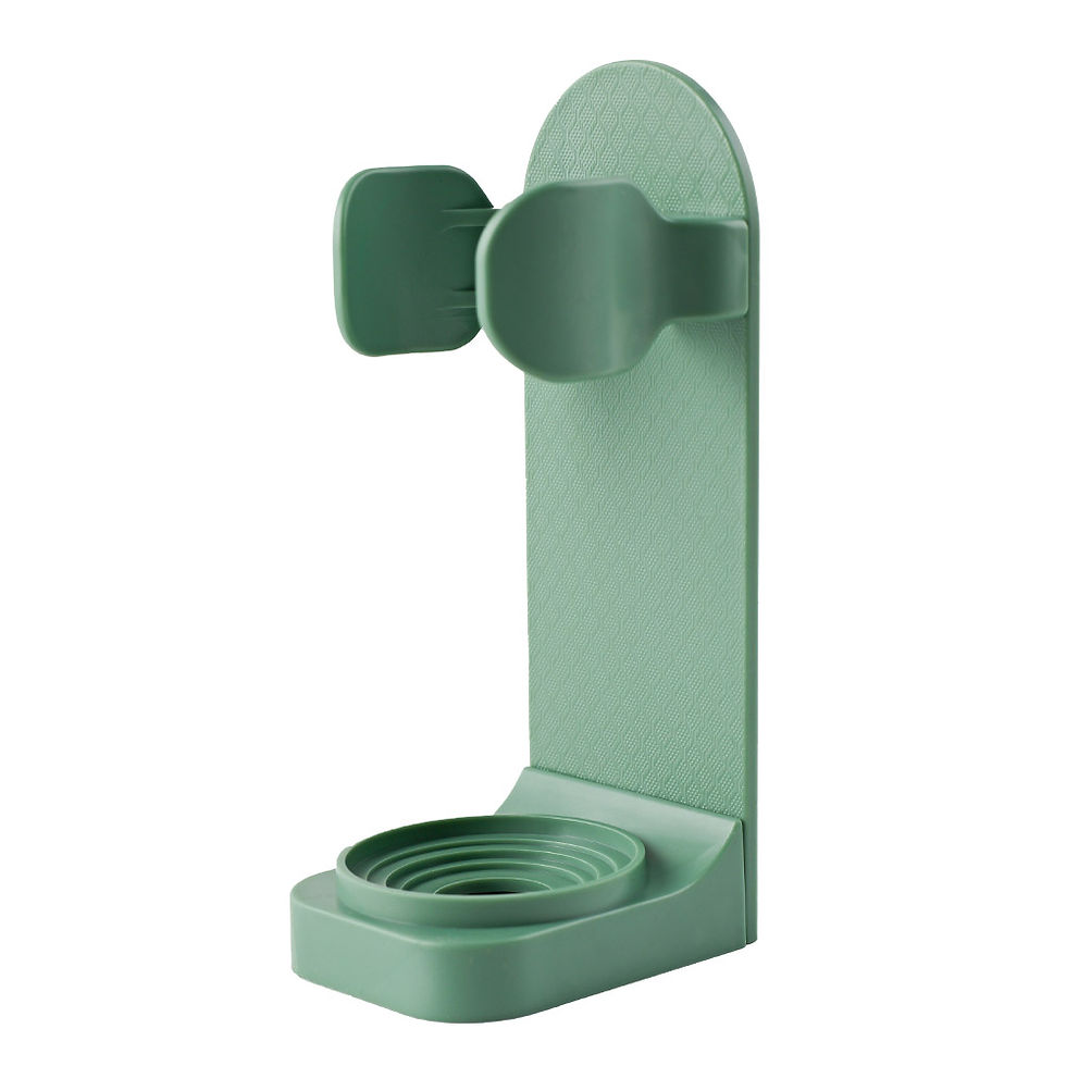 Thumbnail: No-Drill Wall-Mounted Electric Toothbrush Holder & Bathroom Storage Shelf Rack