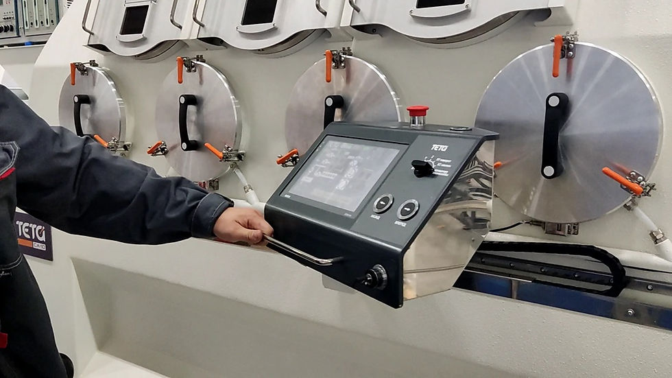 TETA CA-10 Welding in a controlled environment