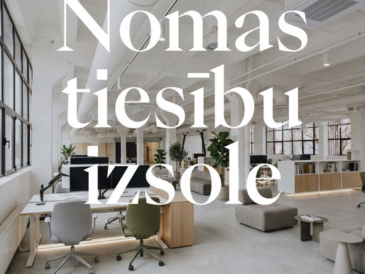 Otrā stāva nomas tiesību izsole!