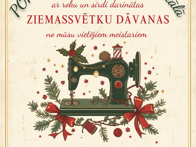 POP-UP veikaliņš Raiņa 25!