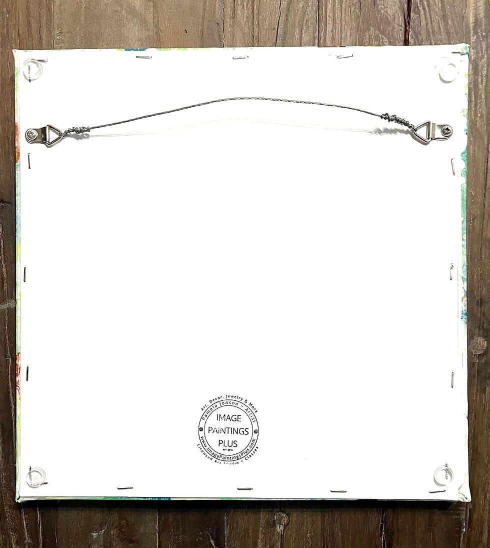 Thumbnail: Unique composition painting back