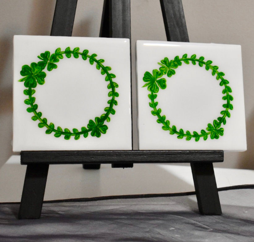 Irish design Ceramic coasters