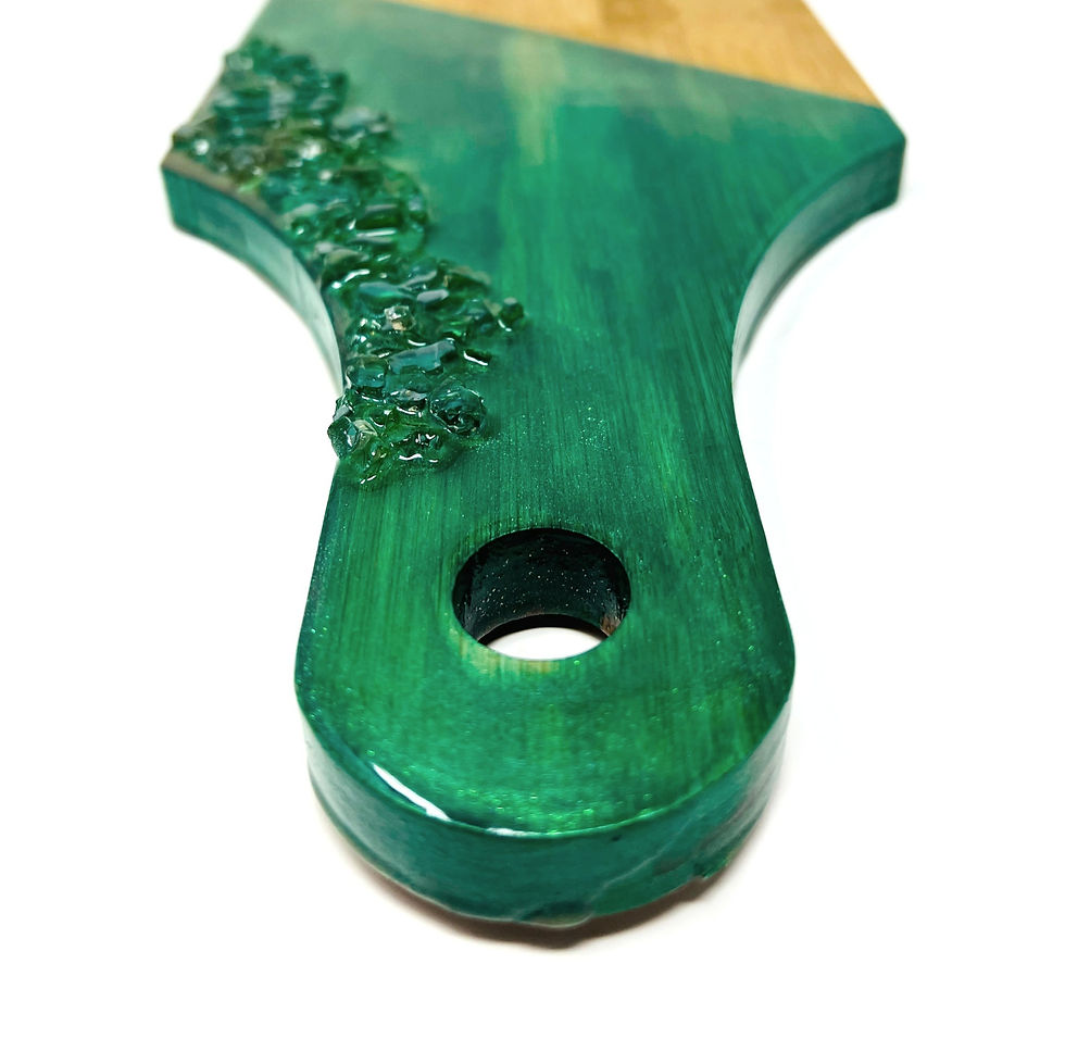 Thumbnail: metallic green charcuterie board
