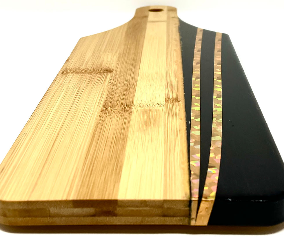 Thumbnail: Linear Holographic Charcuterie Board bottom view