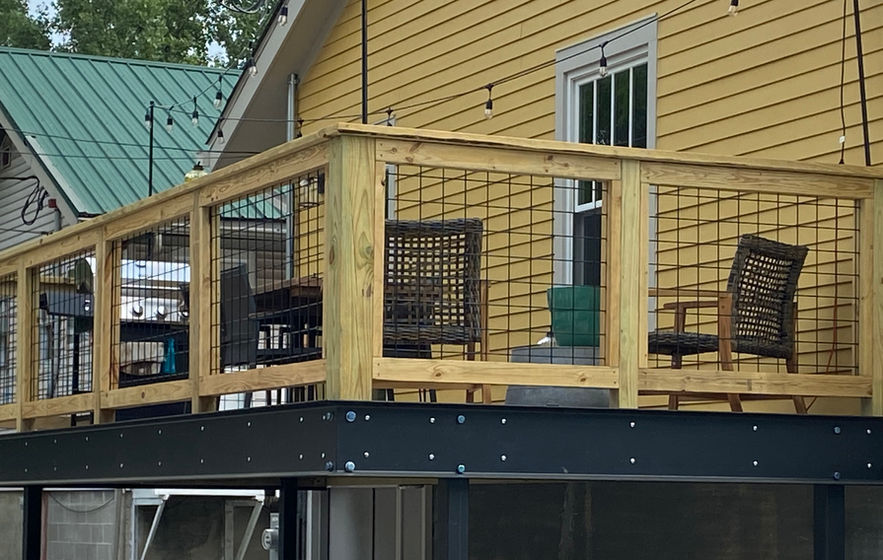New deck
