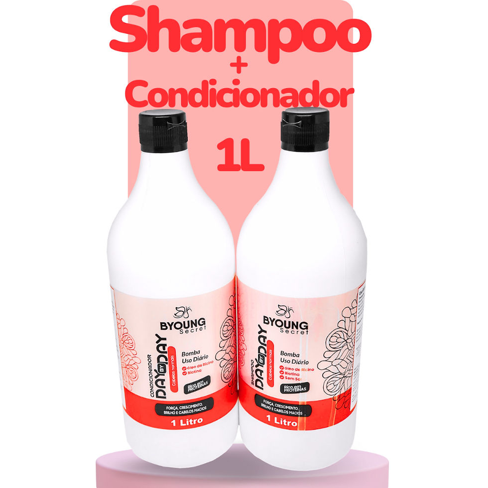 Thumbnail: Shampoo and Conditioner Kit 1 Liter - Day by Day Byoung