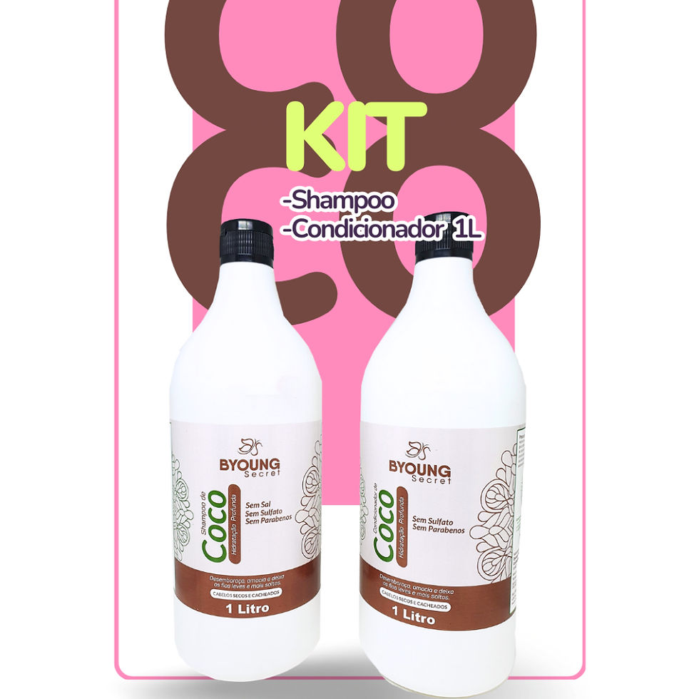 Miniatura: Kit 1 Litro - Coco Shampoo, Condicionador e Máscara de tratamento 1kg