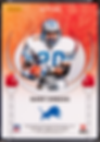 Thumbnail: 2024 Panini Donruss Elite Passing The Torch Signature #PTT-BSA Barry Sanders Sig