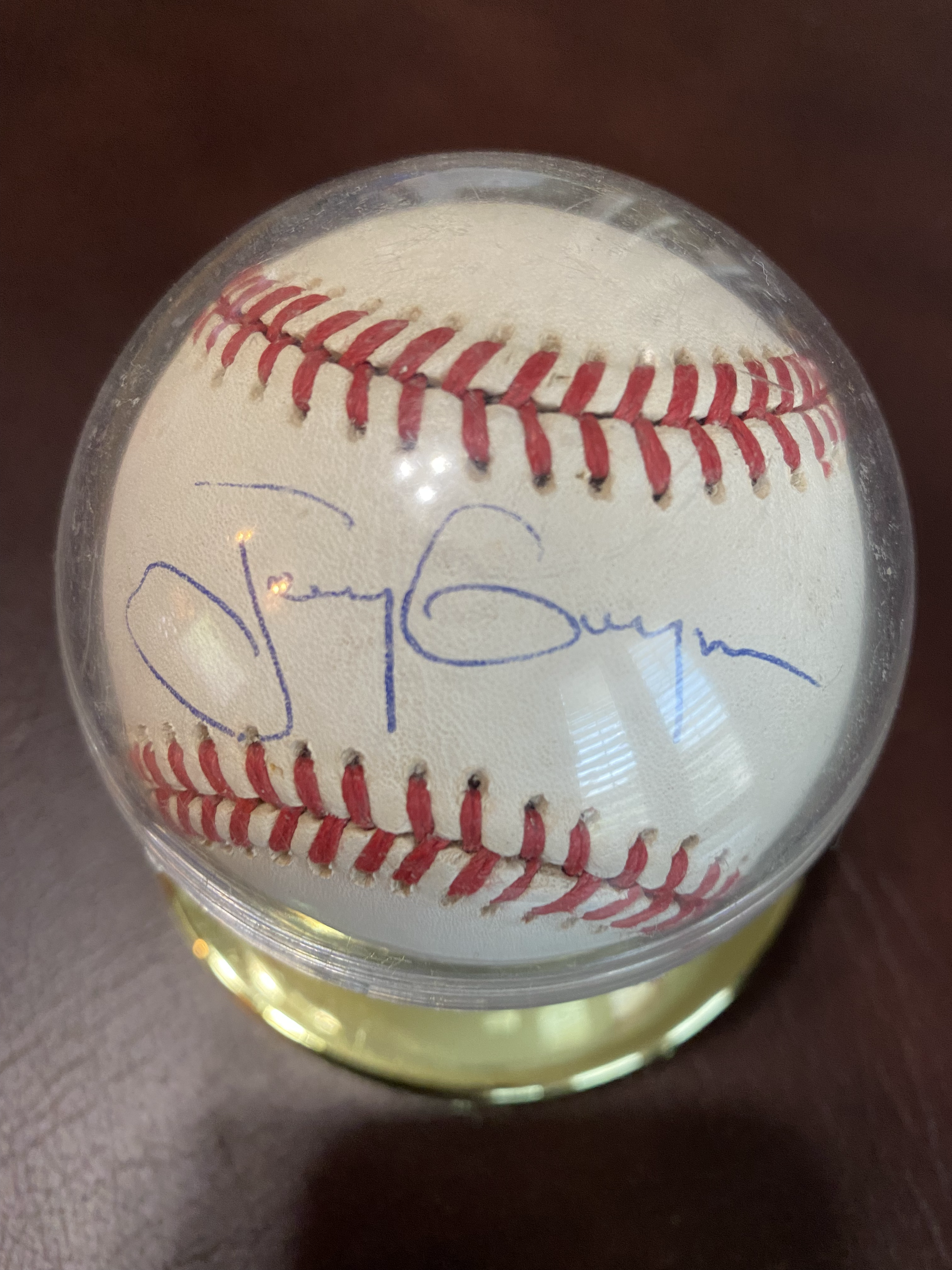 Tony Gwynn Signed Baseball