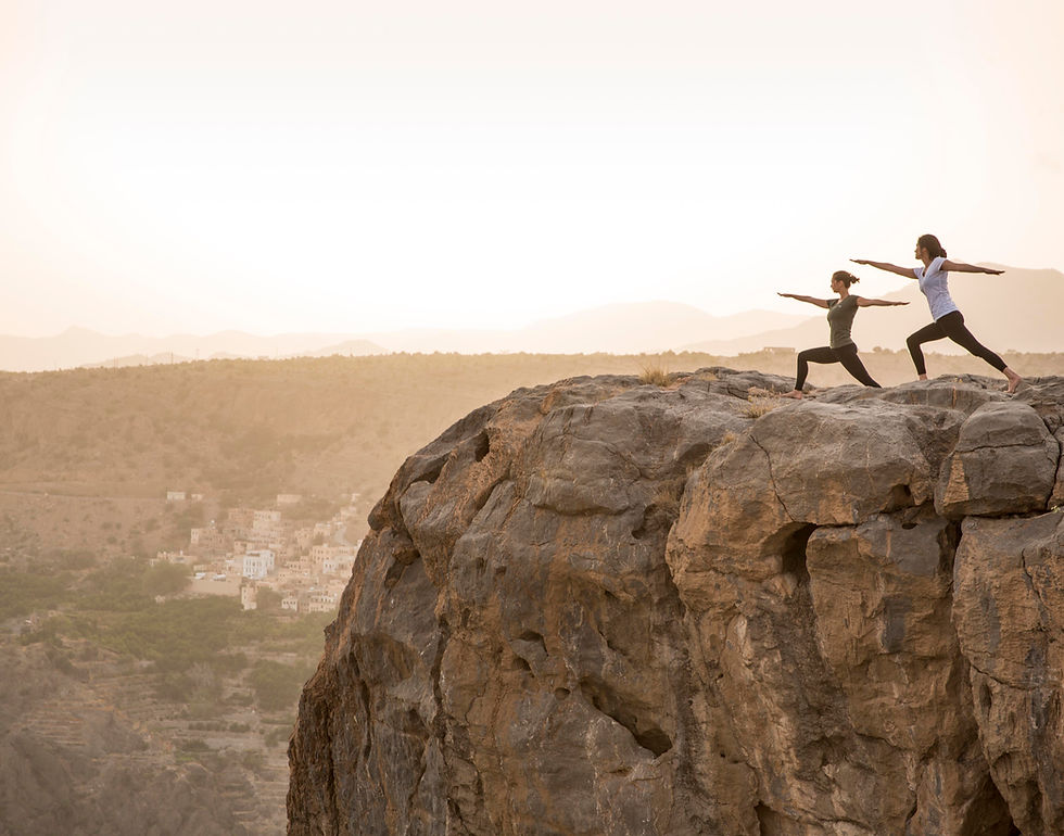 Mountain Yoga at Anantara Resort