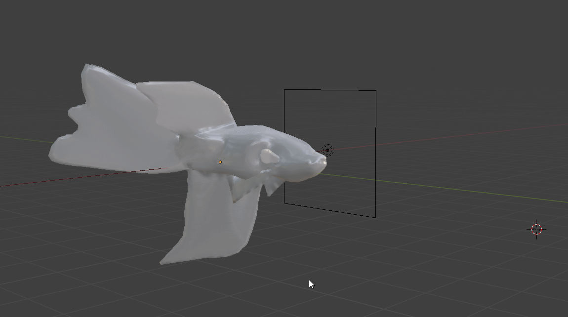 【魚】 建模+Rigging