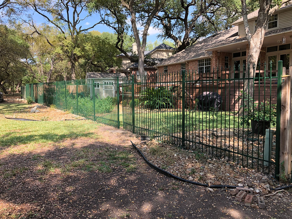 Wrought Iron Fence Project